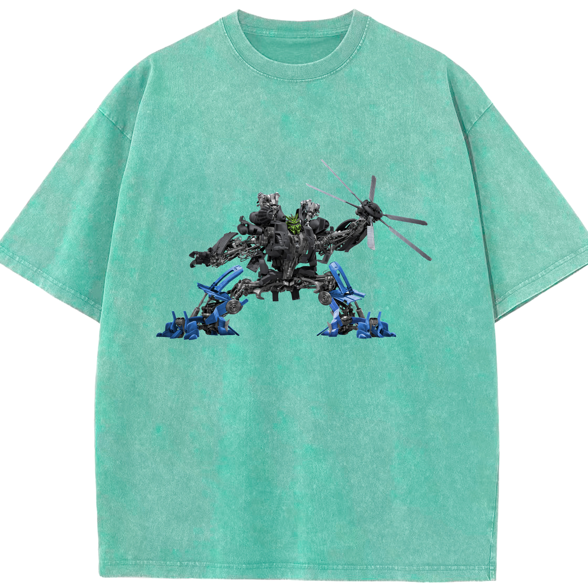 （画像用） Transformers トランスフォーマー 綿100% ヴィンテージ風 半袖Tシャツ（フロントプリント）